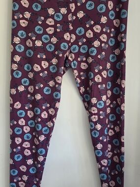 LuLaRoe Woodland Creature Print Leggings